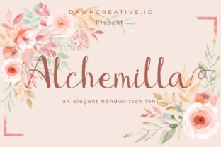 Alchemilla: A Sweet Script Font for Trusted Branding