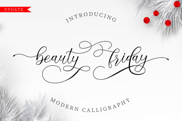 Beauty Friday: A Premium Script Font for Scroll-Stopping Marketing