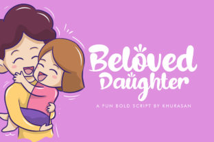Beloved Daughter: A Handwritten Font with Editorial Warmth