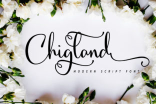 Chigland: A Script Amp Font That Makes Your Headlines Unmissable