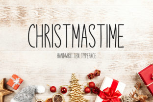 Christmastime: A Handwritten Font That Feels Like Holiday Magic
