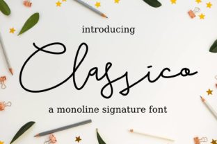 Classico: A Sophisticated Script Font for Real Small Business Branding