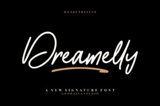 Dreamelly: A Charming Script Font for Editorial Design