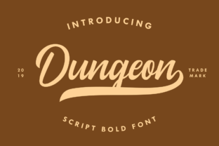 Dungeon: A Vintage Script Font That Feels Like Finding a Treasure Map