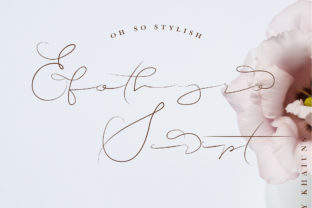 Efothyro: A Modern Script Font for Polished Digital Branding