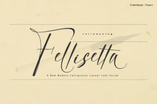 Fellisetta: A Modern Script Font That Breathes Life Into Editorial Design