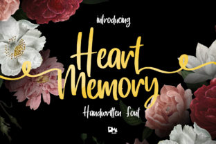 Heart Memory: A Script Font That Makes Your Campaigns Instantly Recognizable