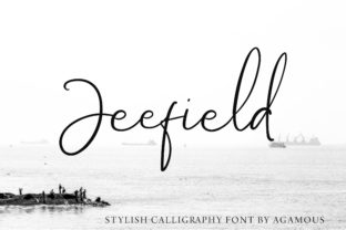 Jeefield: A Script Font That Makes Your Brand Feel Thoughtfully Designed