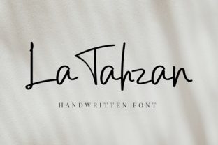 LaTahzan: A Sweet, Handwritten Font That Makes Your Brand Feel Like Home