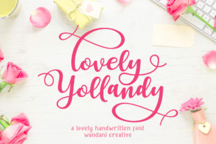 Lovely Yollandy: A Sweet, Charming Script Font for Branding