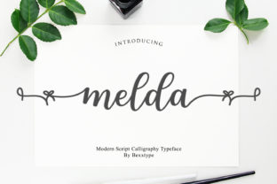 Melda: A Sweet Script Font for Editorial Warmth