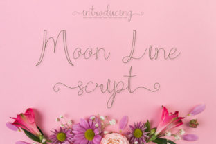 Moon Line: A Thoughtful Script Font for Editorial Warmth
