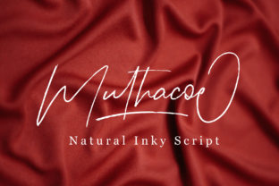 Muthacoe: A Bold, Flowing Script Font for Standout Branding