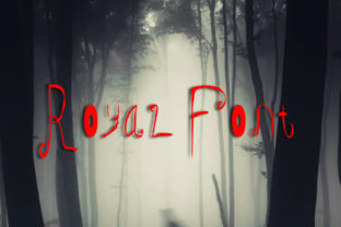 Royal Font: A Thinly Scratched Script with Serious Presence