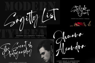 Sagitty List: A Bold Handwritten Font That Cuts Through the Feed