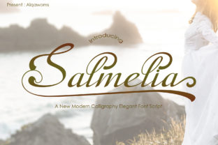 Salmelia: A Sweet, Cool Handwritten Font for Thoughtful Design