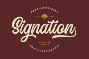 Signation: A Sweet, Cool Script Font That Elevates Your Brand