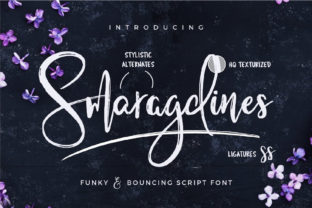 Smaragdines: A Bold Script Font for Scroll-Stopping Marketing