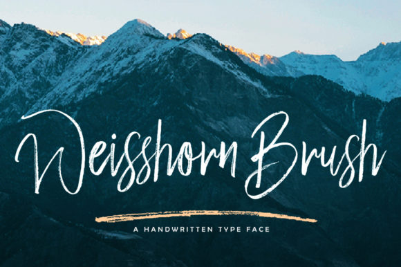 Weisshorn: A Script Font That Earns Its Place in Real Campaigns
